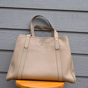 Ghurka Wayfarer XL Tote - Cream White